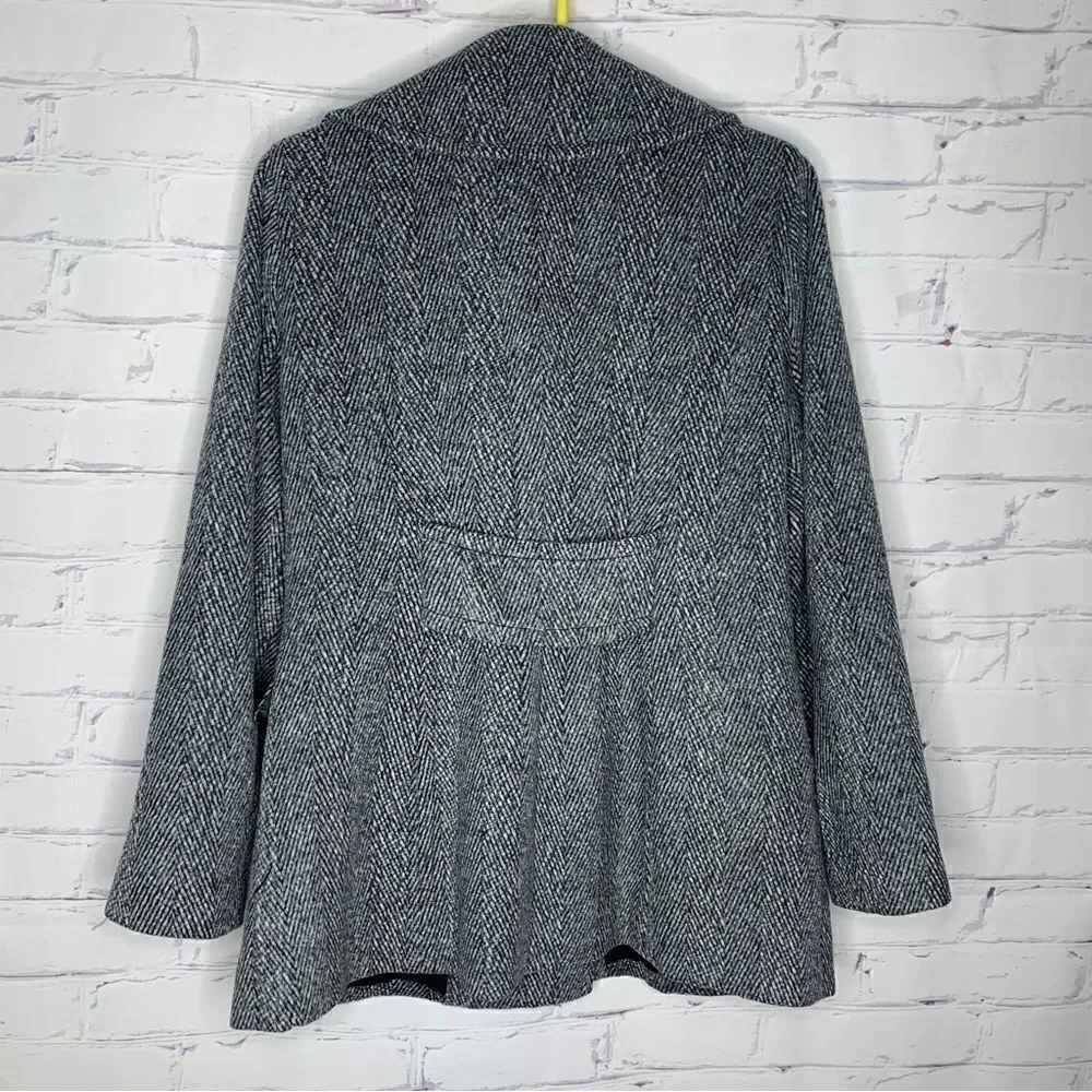 Coldwater Creek size 14 gray coat‎